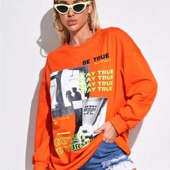 Oversized sweatshirt - Picture 2 of 3